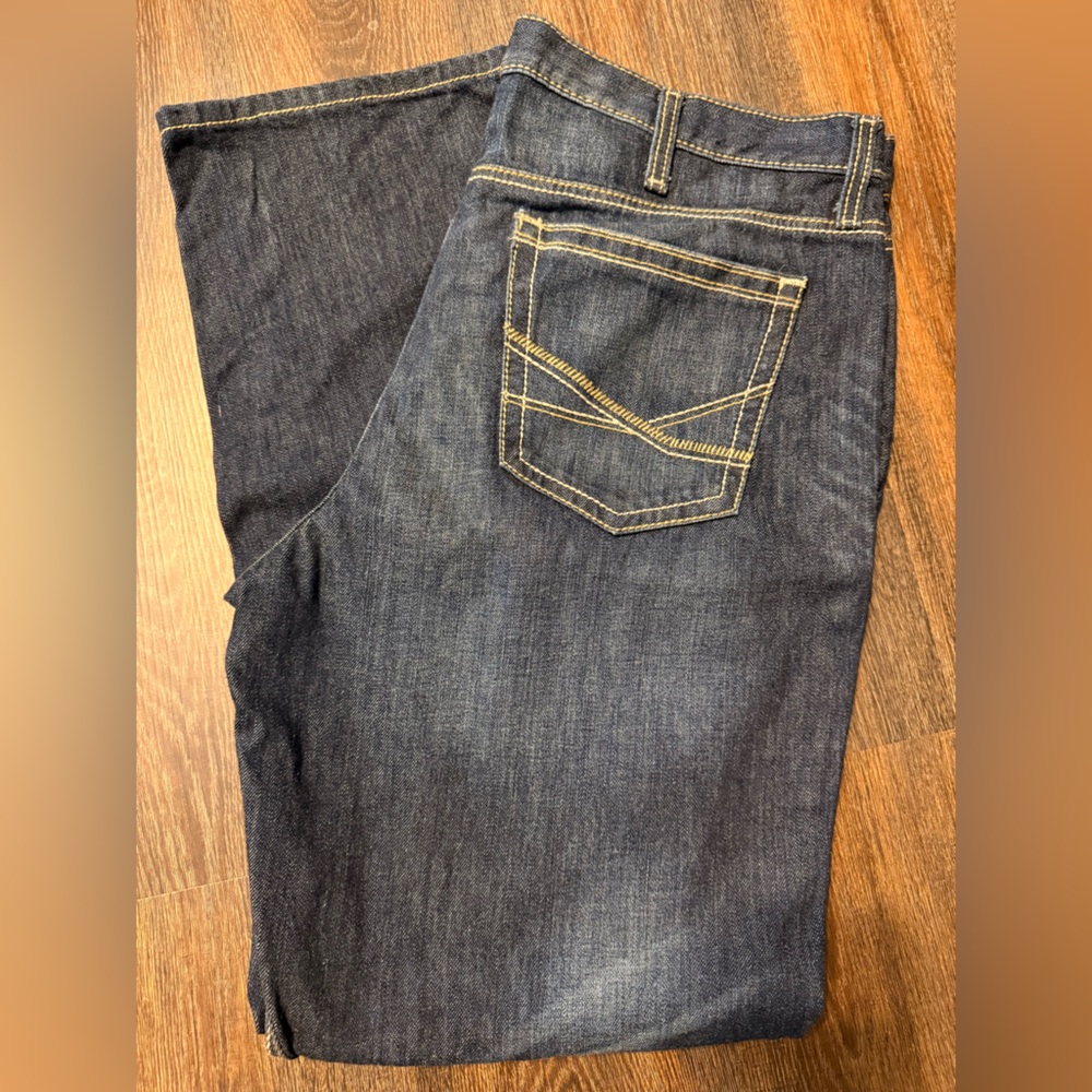 Cinch Men's Relaxed Fit Dark Indigo Jeans